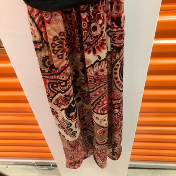 ❤️🖤💖 Zara Silky Print Wrap Slit Belt Dress, M, New - Picture 5 of 7